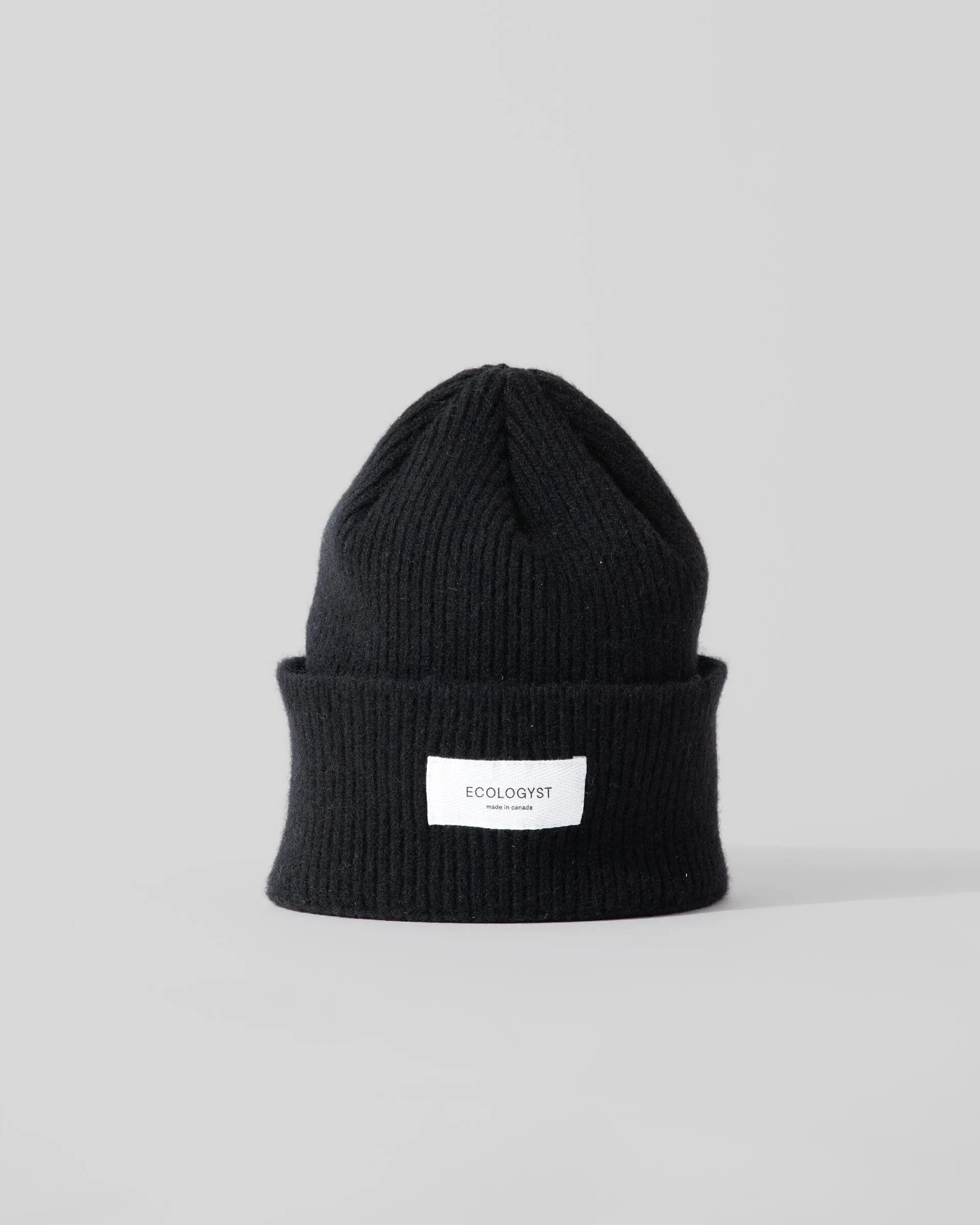 The Ribbed Merino/Cashmere Toque sold by Ecologyst