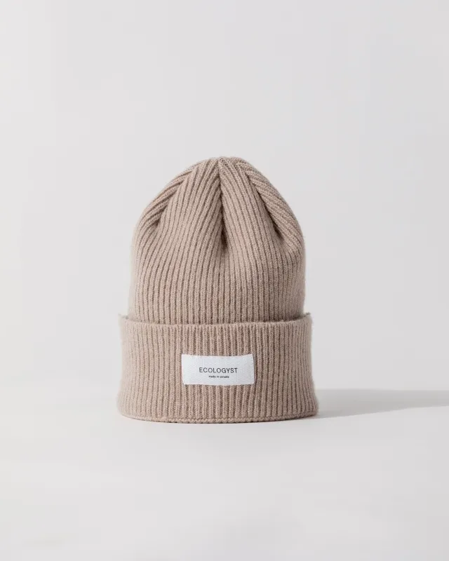 The Ribbed Merino/Cashmere Toque sold by Ecologyst