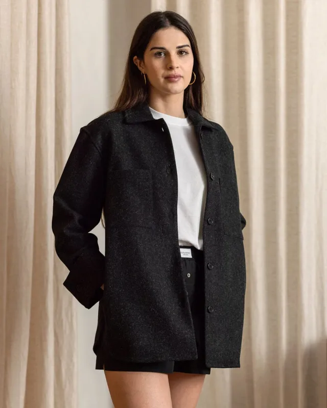 The Womens Wool Harbour Coat sold by Ecologyst