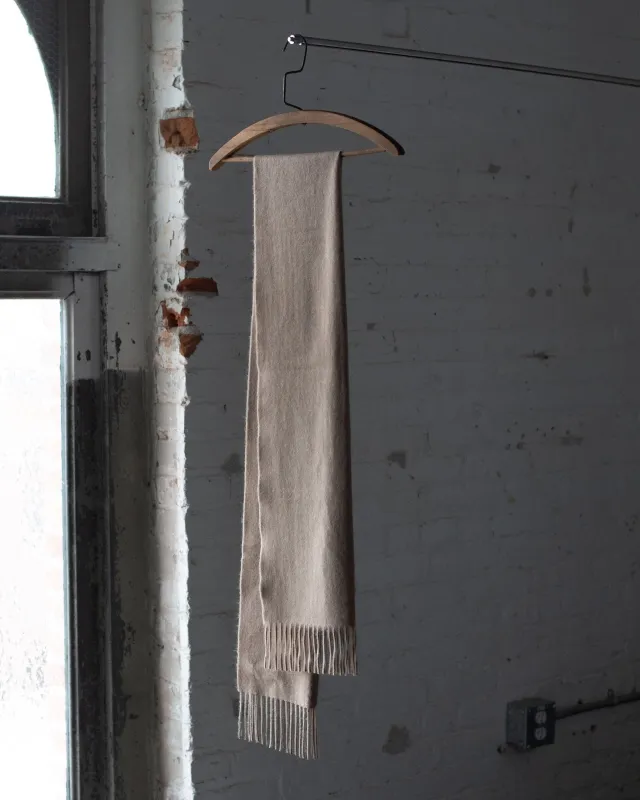 Begg x Co Classic Cashmere Scarf made by Ecologyst