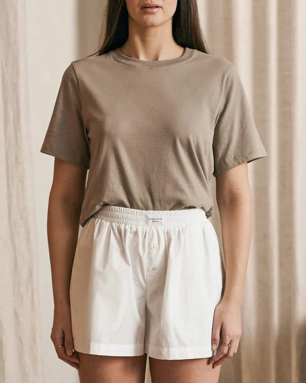 The Womens Midweight Organic Cotton Tee sold by Ecologyst product image thumbnail 3