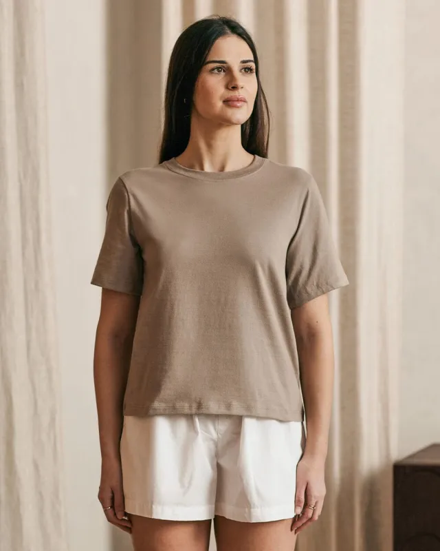 The Womens Midweight Organic Cotton Tee sold by Ecologyst