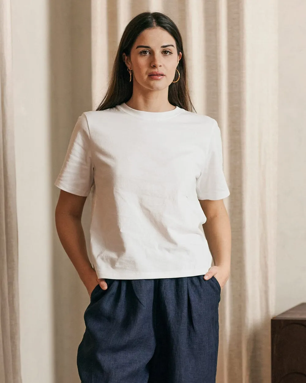 The Womens Midweight Organic Cotton Tee sold by Ecologyst