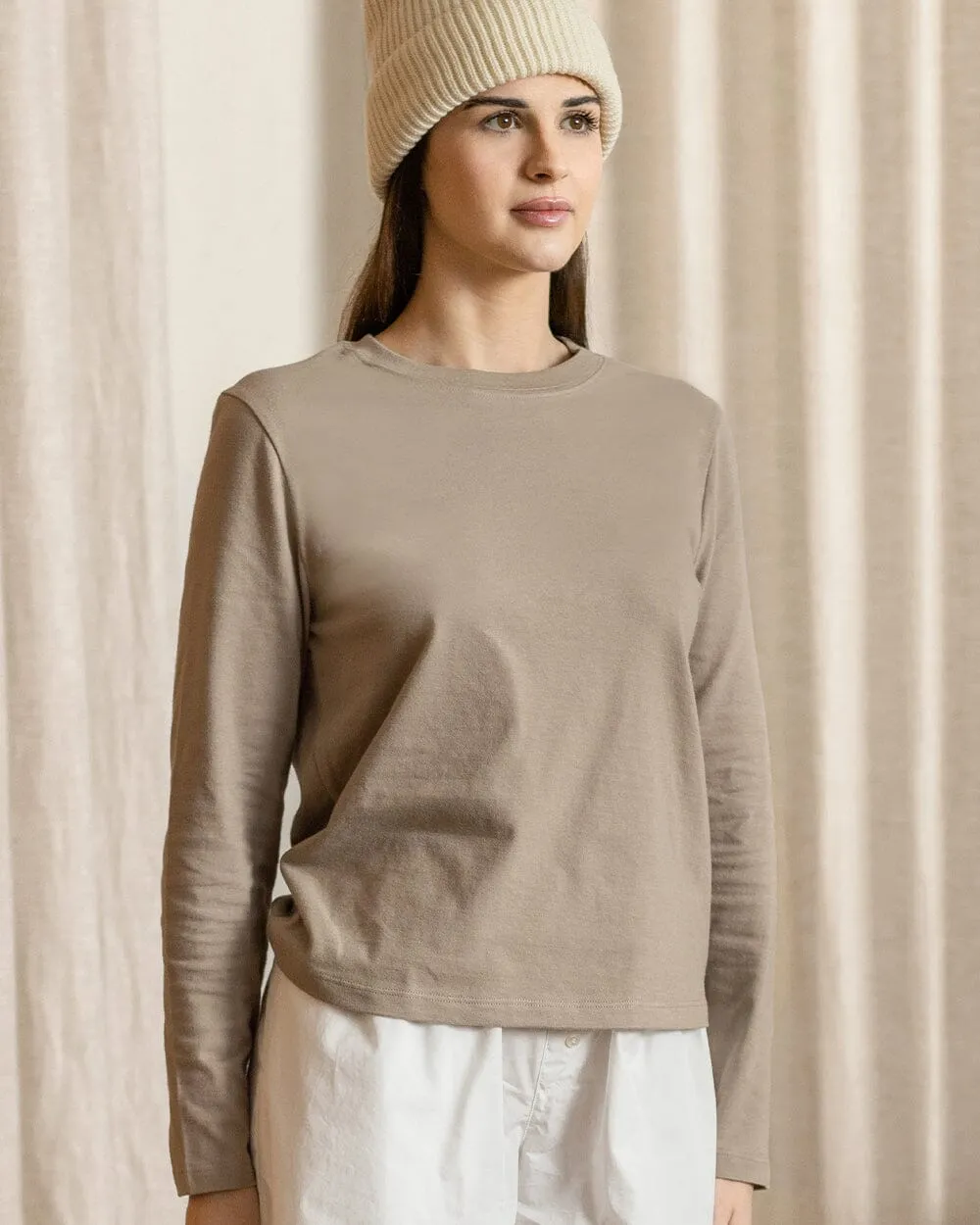 The Womens Midweight Organic Cotton Long Sleeve sold by Ecologyst product image thumbnail 4