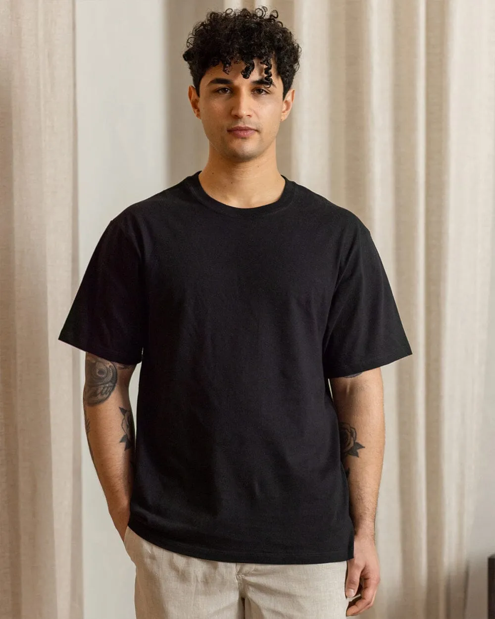 The Mens Midweight Organic Cotton Tee sold by Ecologyst
