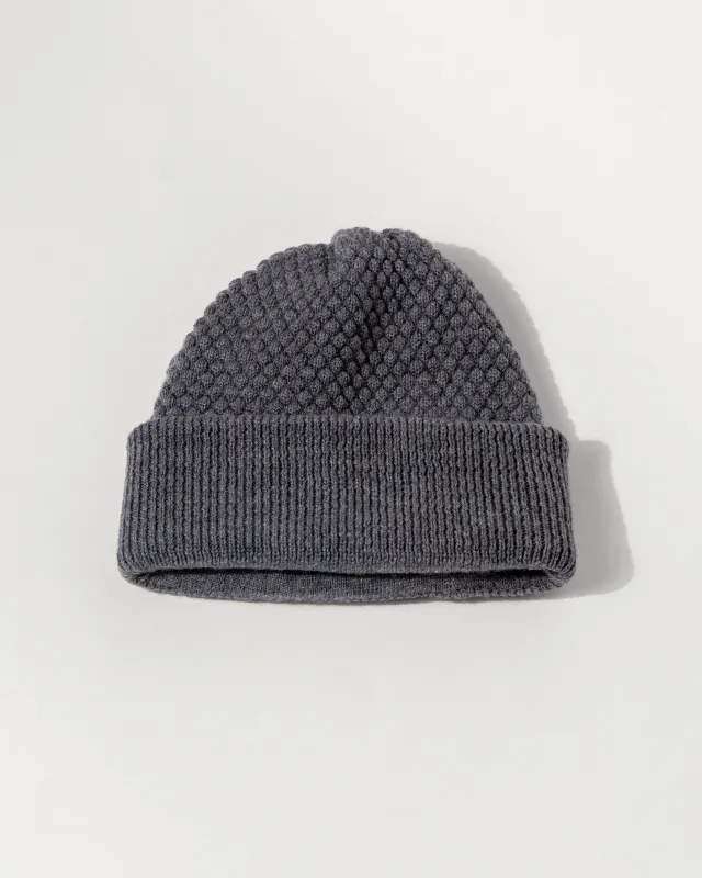 The Merino Bubble Knit Toque sold by Ecologyst