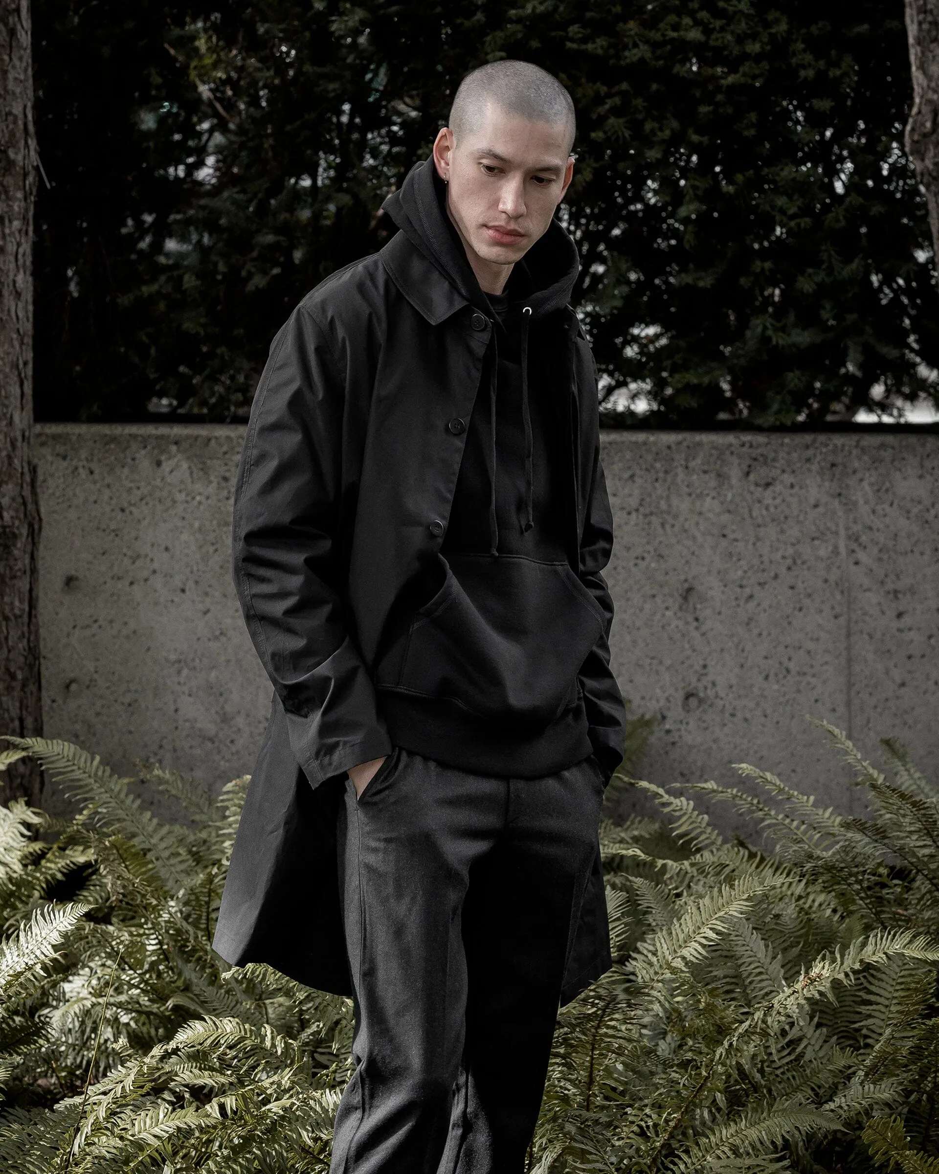 The Ventile Mac Coat sold by Ecologyst