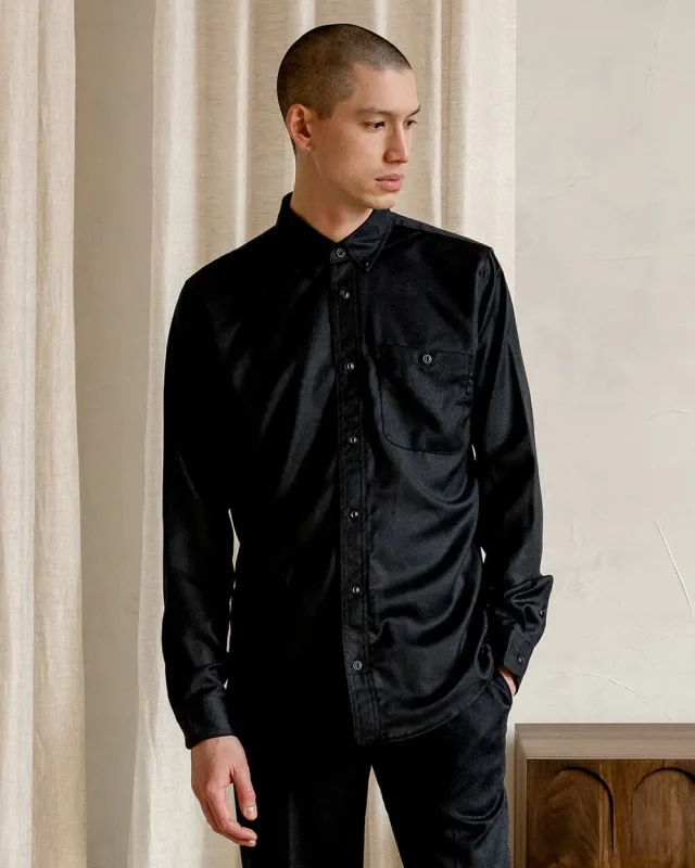 The Mens Light Wool Shirt sold by Ecologyst