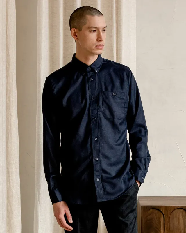 The Mens Light Wool Shirt sold by Ecologyst