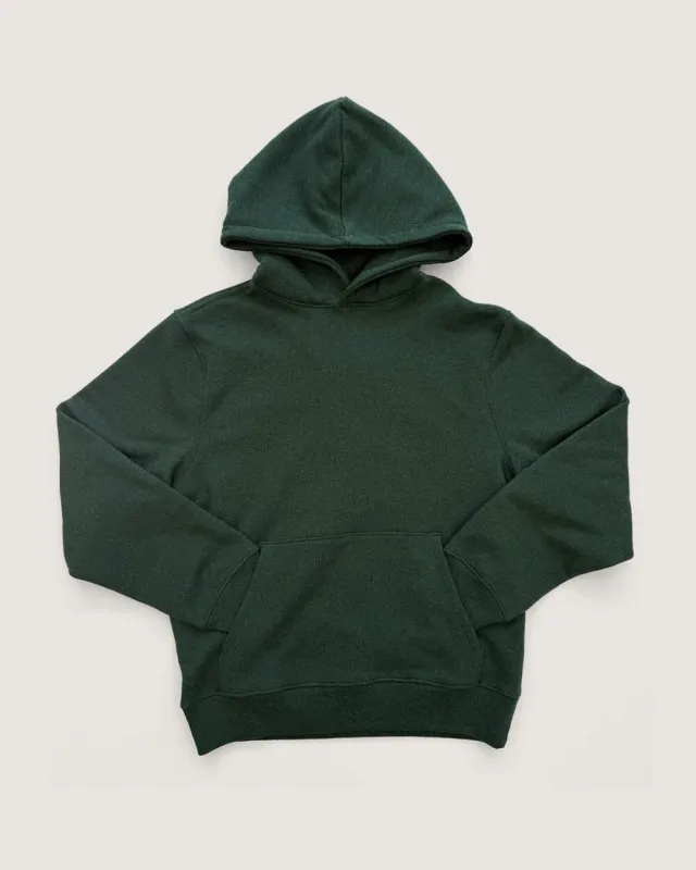 The Cotton Deadstock Hoodie Heather Green sold by Ecologyst