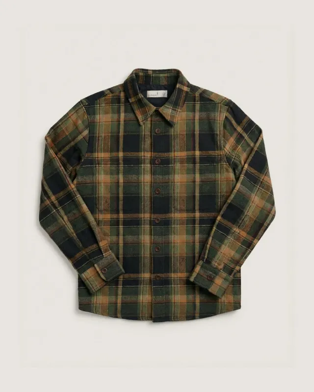 The Wool Field Overshirt made by Ecologyst