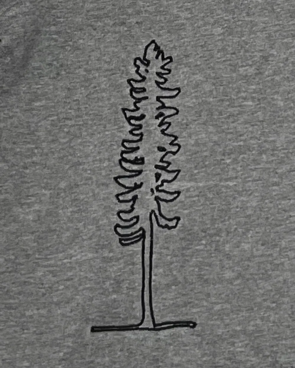The Cotton Deadstock Tree Hoodie sold by Ecologyst product image thumbnail 3