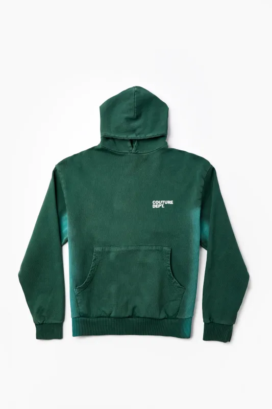 Heavy Weight Oversized Couture Department Hoodie - Green sold by B Couture