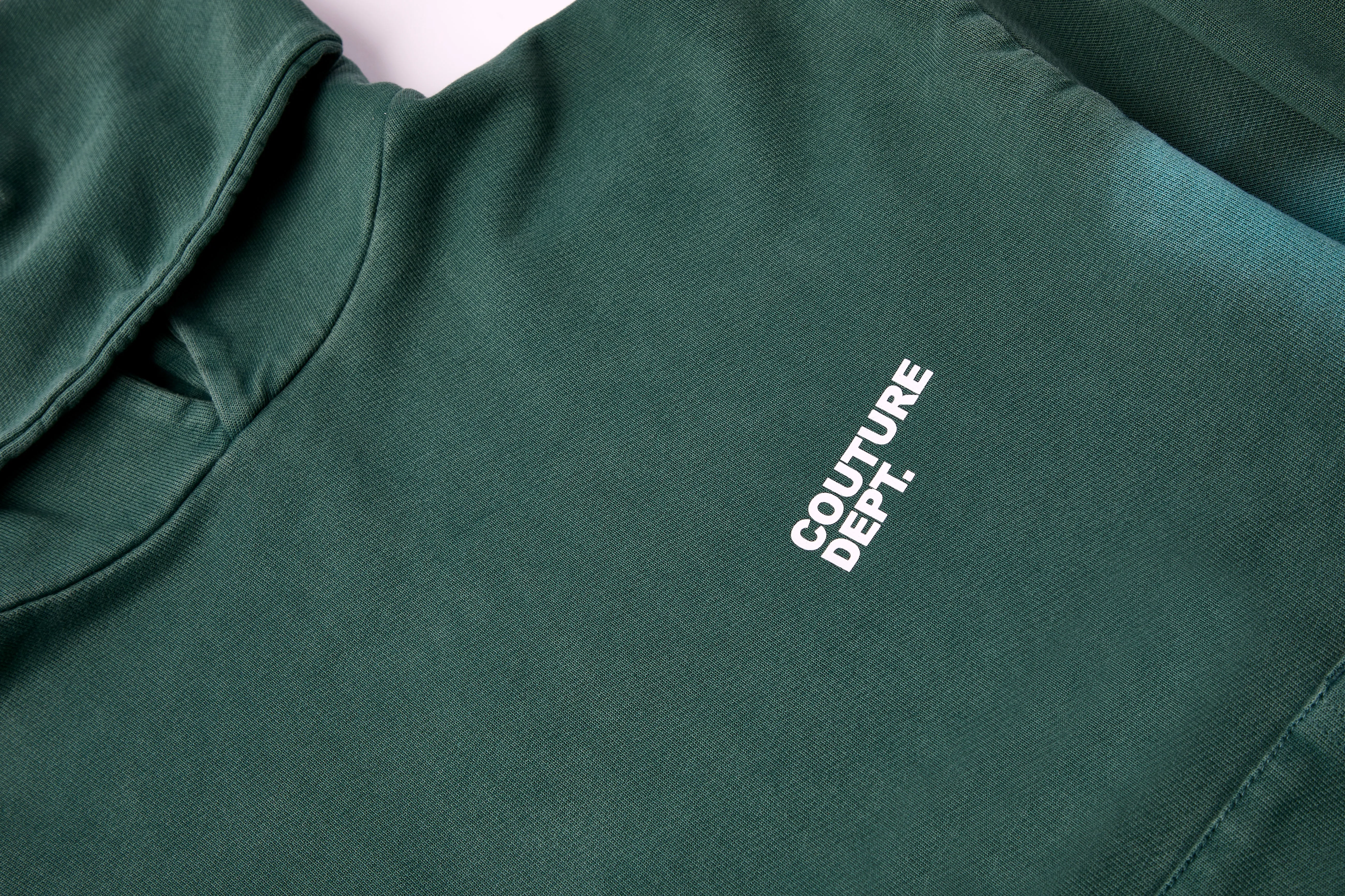Heavy Weight Oversized Couture Department Hoodie - Green sold by B Couture product image thumbnail 2