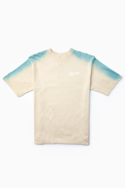 Heavyweight Oversized Couture Dept T-Shirt - Cream made by B Couture