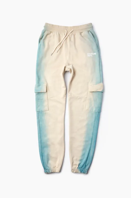 Heavy Weight Oversized Couture Department Joggers - Cream sold by B Couture