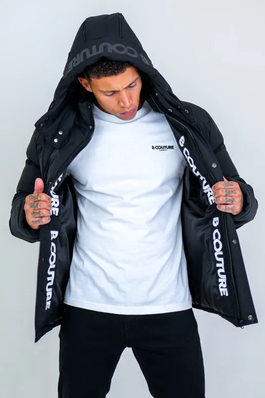 Waterloo Puffer Jacket - Black sold by B Couture