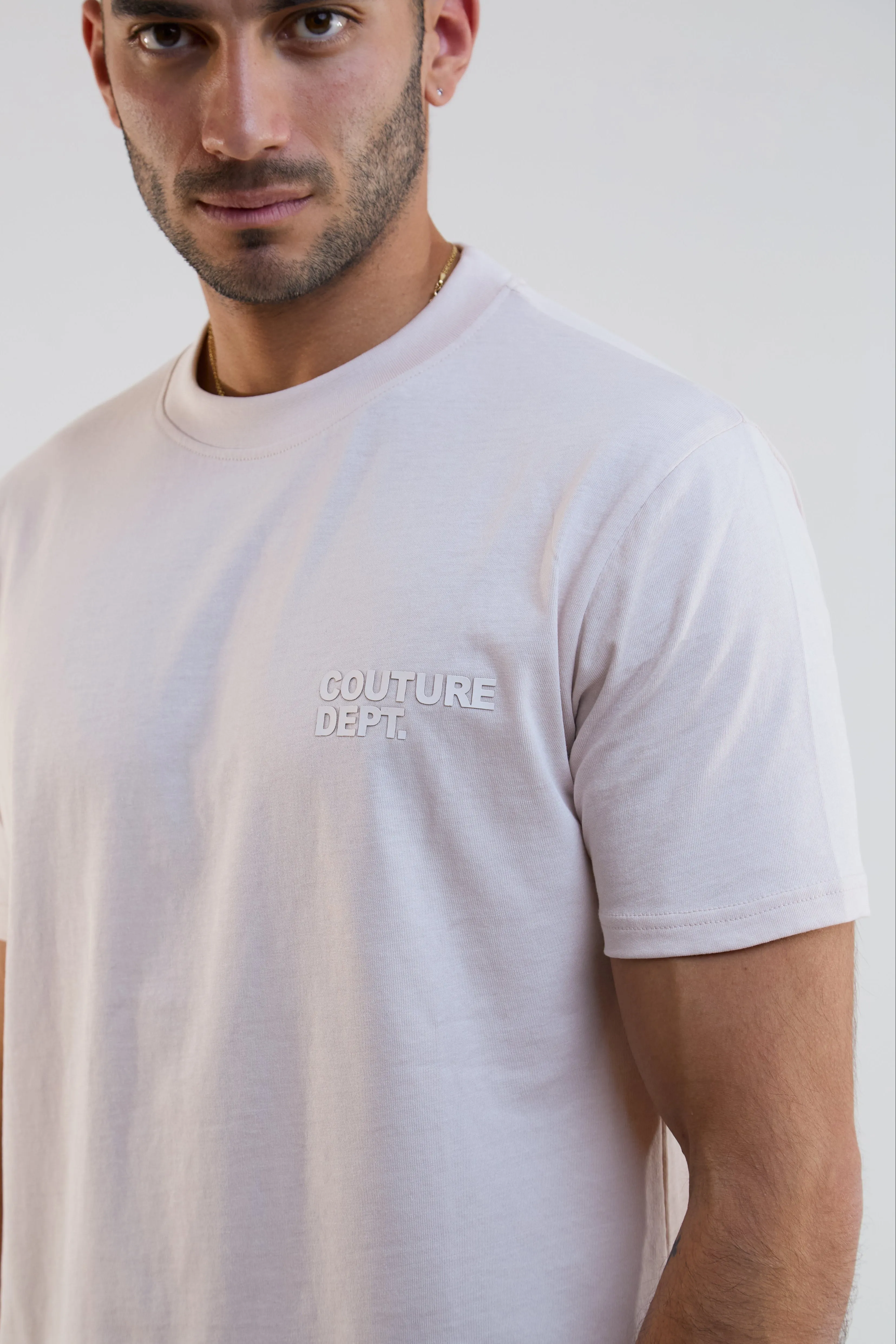 Redbridge Regular Fit Cotton T-Shirt - Stone sold by B Couture product image thumbnail 2