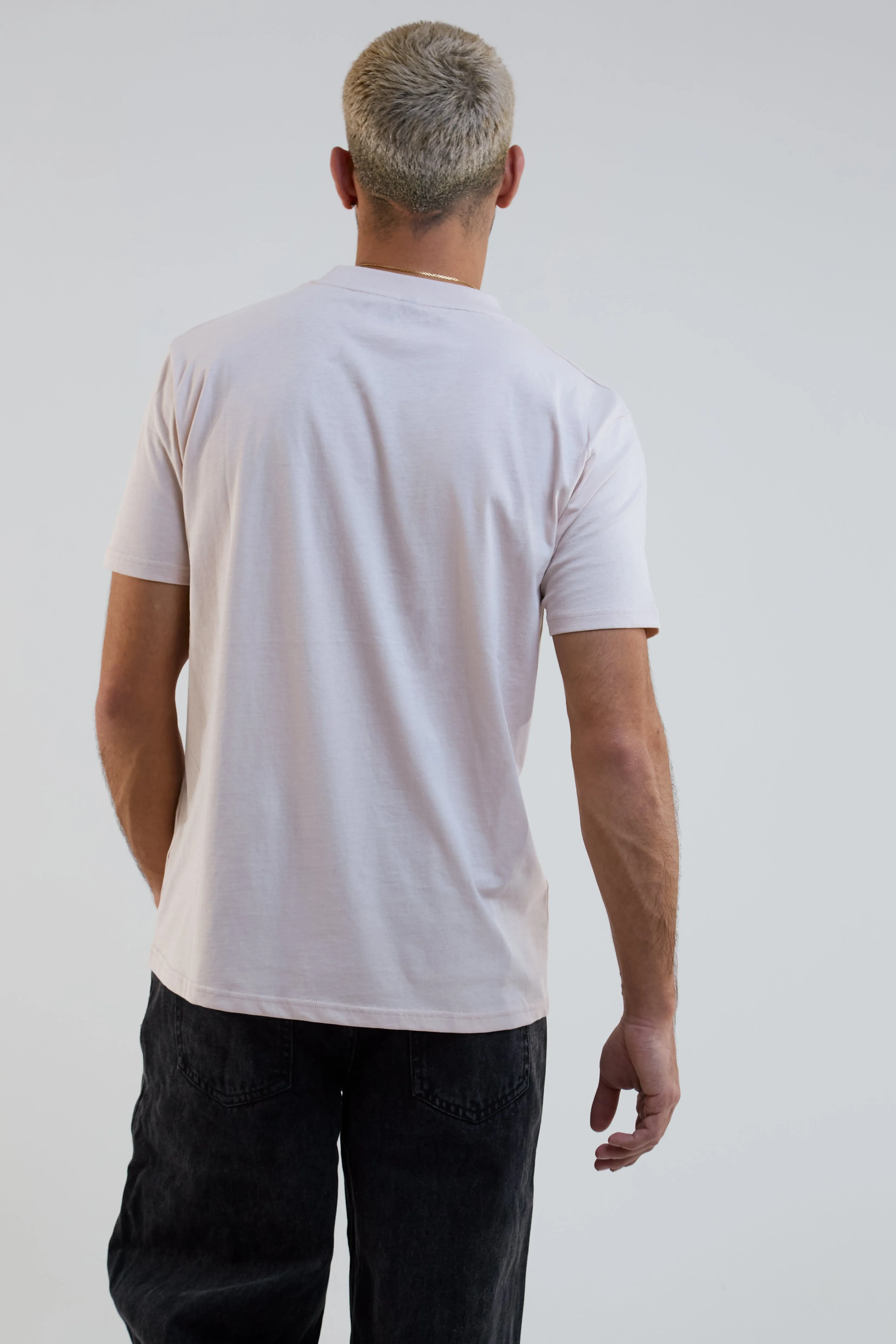Redbridge Regular Fit Cotton T-Shirt - Stone sold by B Couture product image thumbnail 3