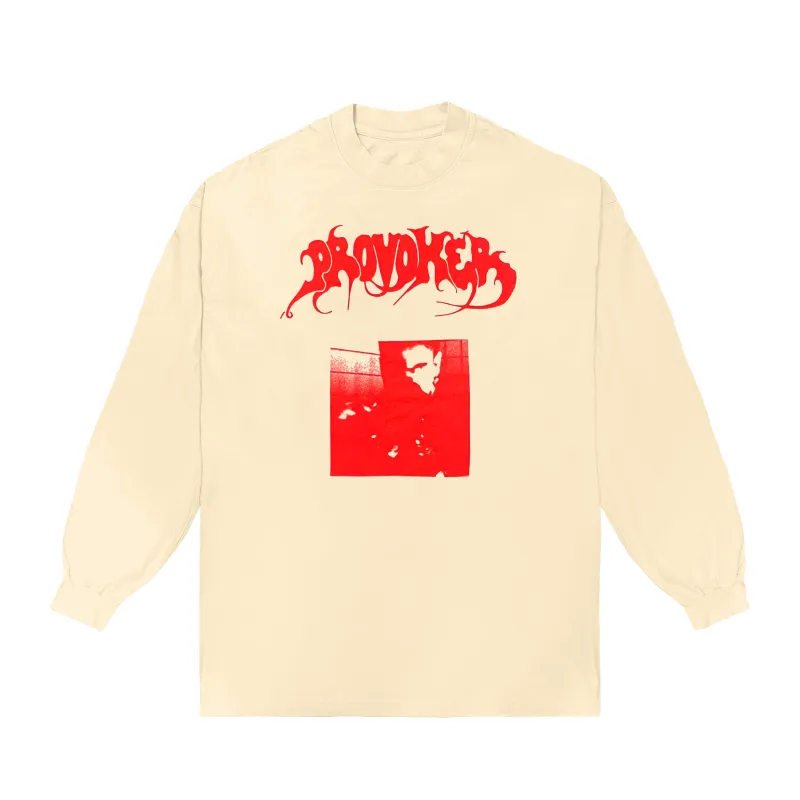 Debt Collector Long Sleeve - Vintage White made by Provoker
