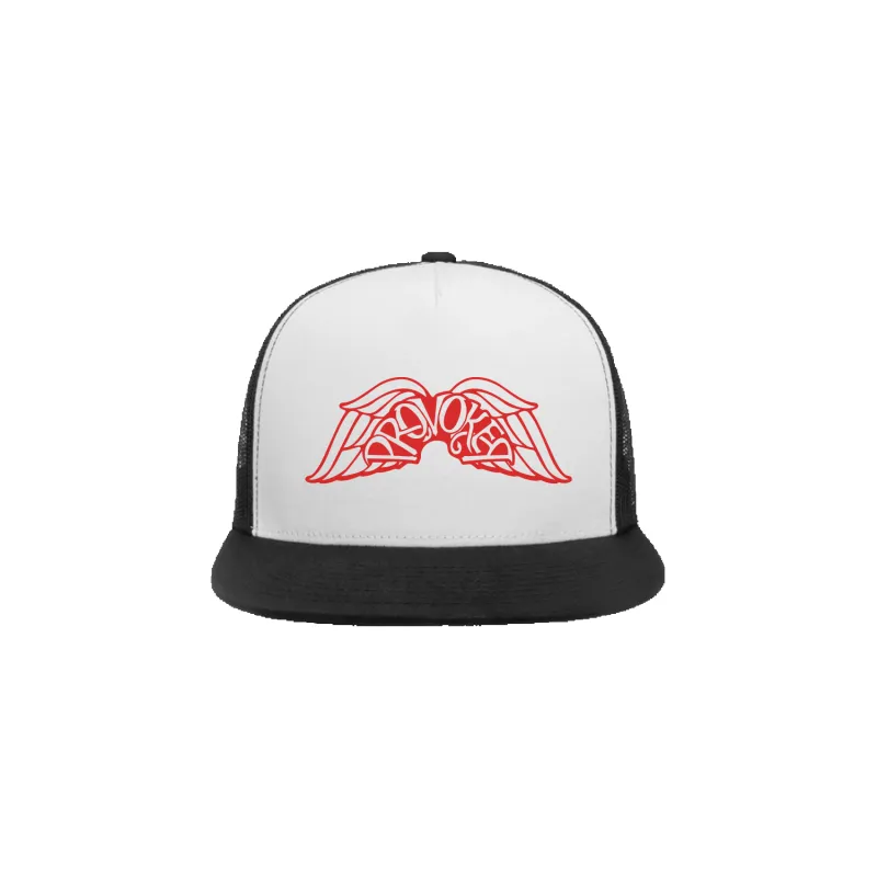 Provoker Red Logo Trucker Hat made by Provoker
