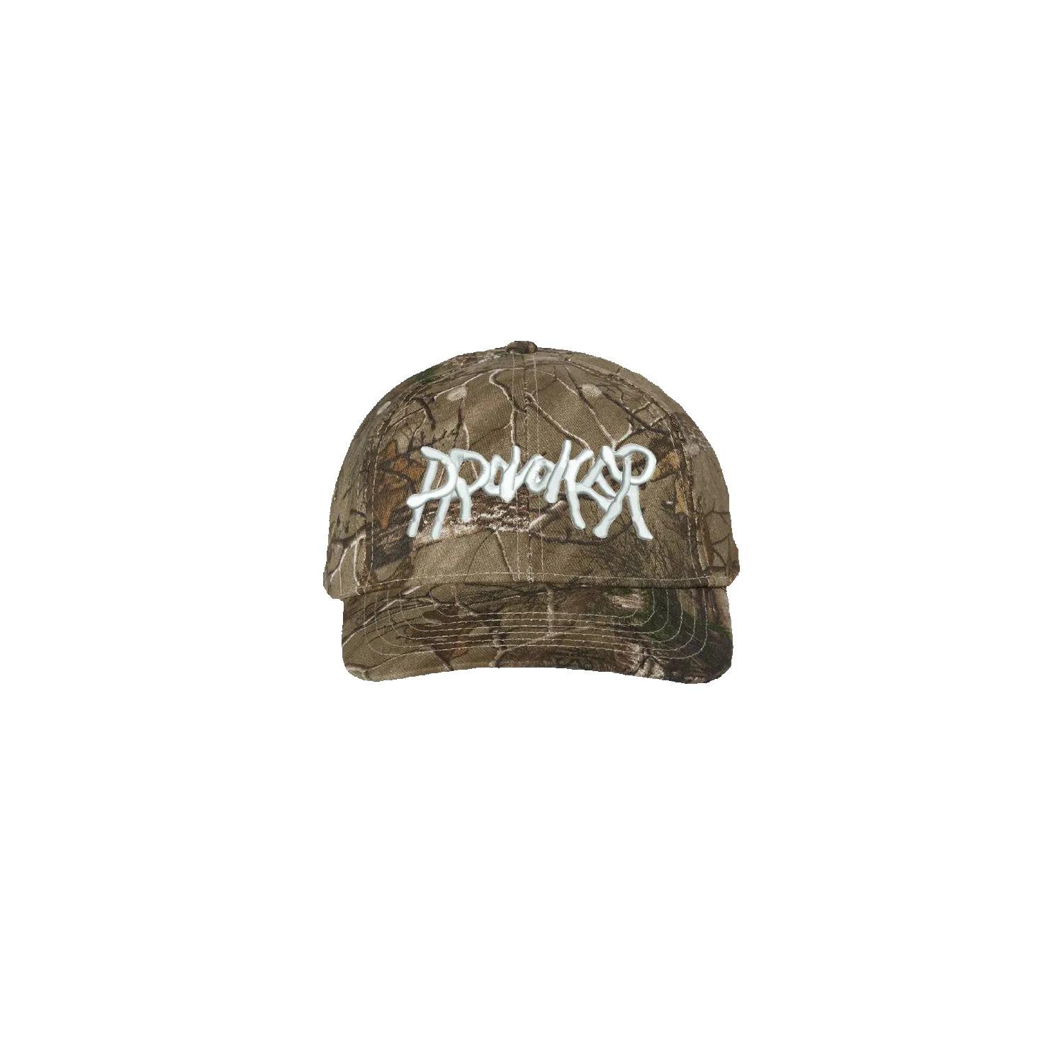 Provoker White Logo Realtree Hat sold by Provoker