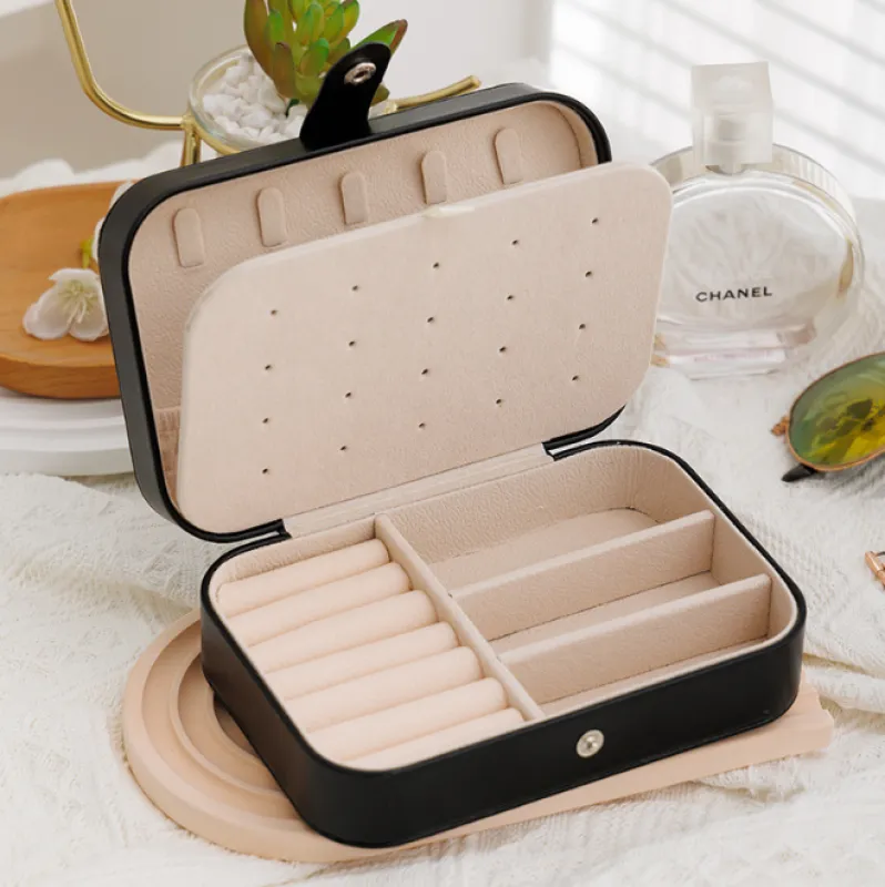 Ring Box Wedding Ring Earring Box Travelling Jewelry Box Random color  CN390 sold by ChicSew