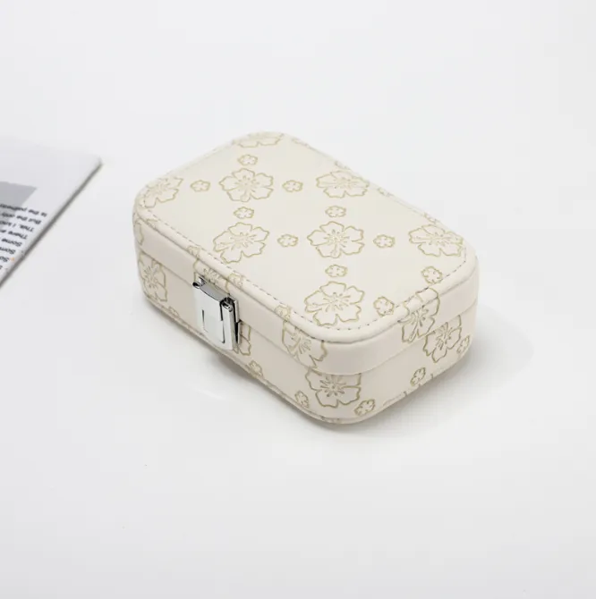 Ring Box Wedding Ring Earring Box Travelling Jewelry Box Random color CN389 sold by ChicSew