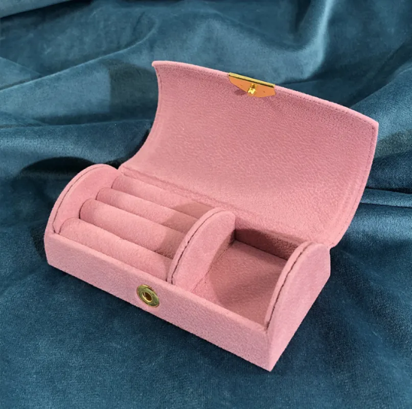 Ring Box Wedding Ring Earring Box Travelling Jewelry Box Random color  CN387 sold by ChicSew
