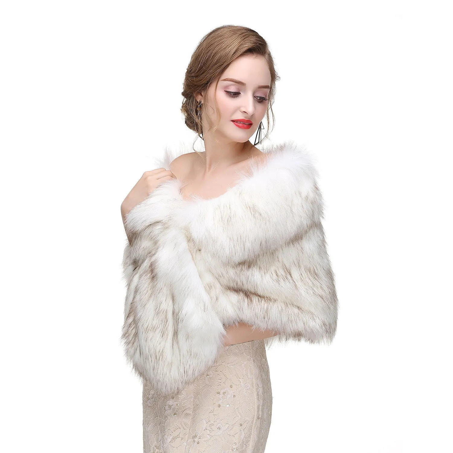 Winter Versatile Double-sided Cold-proof Thickened Warm Shawl Women's Scarf CN383 sold by ChicSew product image thumbnail 2