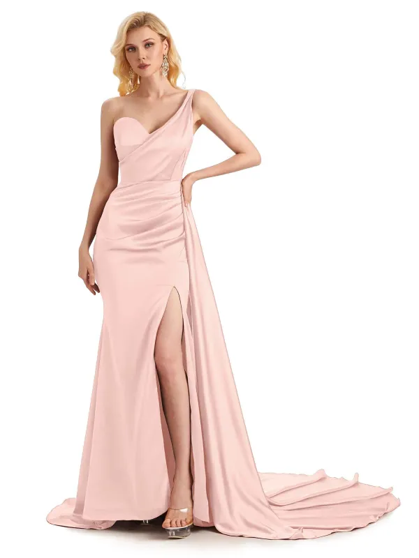Long Side Slit Boho Bridesmaid Dresses Sweetheart sold by ChicSew