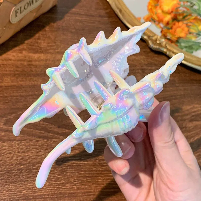 Oversized Conch Hair Claw Clip sold by ChicSew product image thumbnail 4