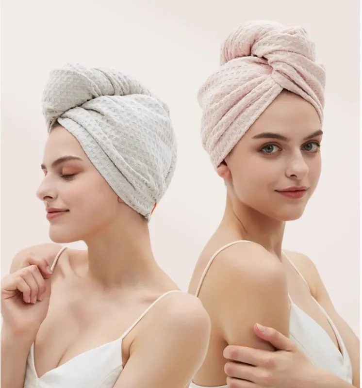 Dry hair cap wide-tailed women's quick dry suction made by ChicSew