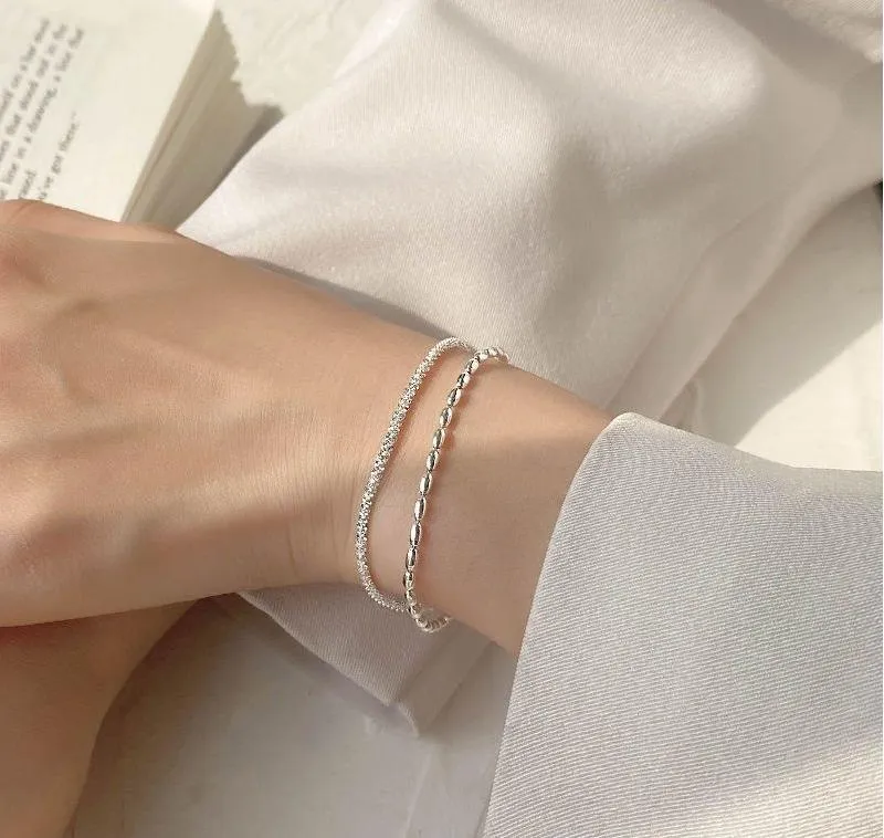 Double-layer Bracelet Summer Light Luxury Starry Sparkling Jewelry CN51 sold by ChicSew product image thumbnail 3