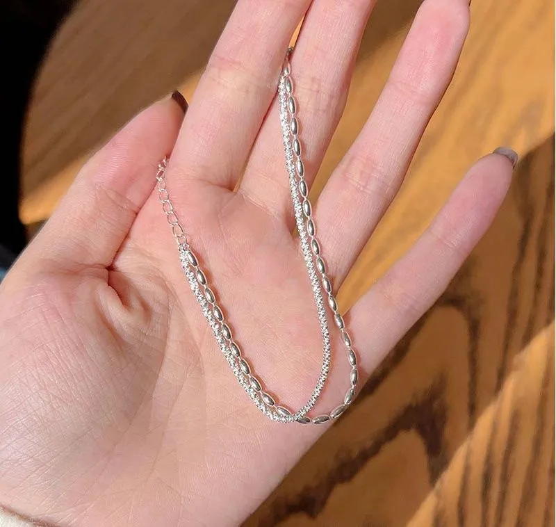 Double-layer Bracelet Summer Light Luxury Starry Sparkling Jewelry CN51 sold by ChicSew product image thumbnail 5