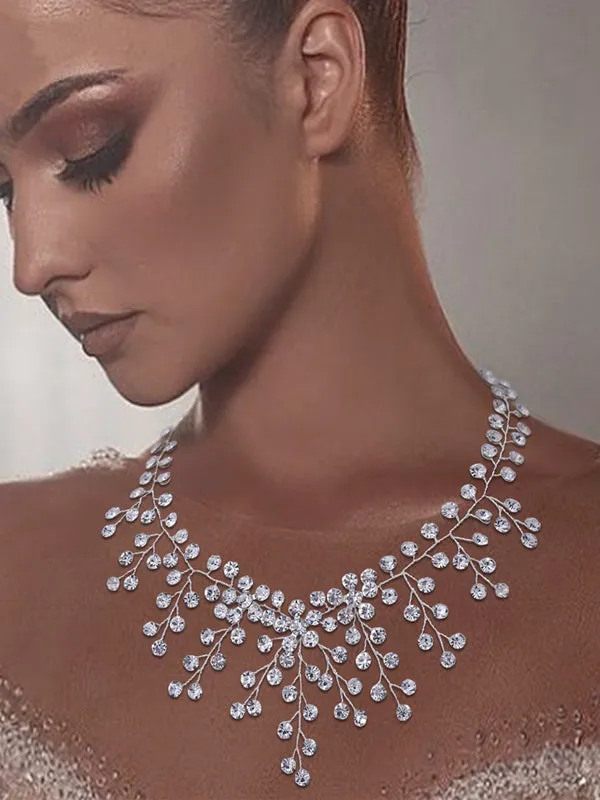 Gorgeous Beaded Luxury Necklace for Women, HN01 sold by ChicSew