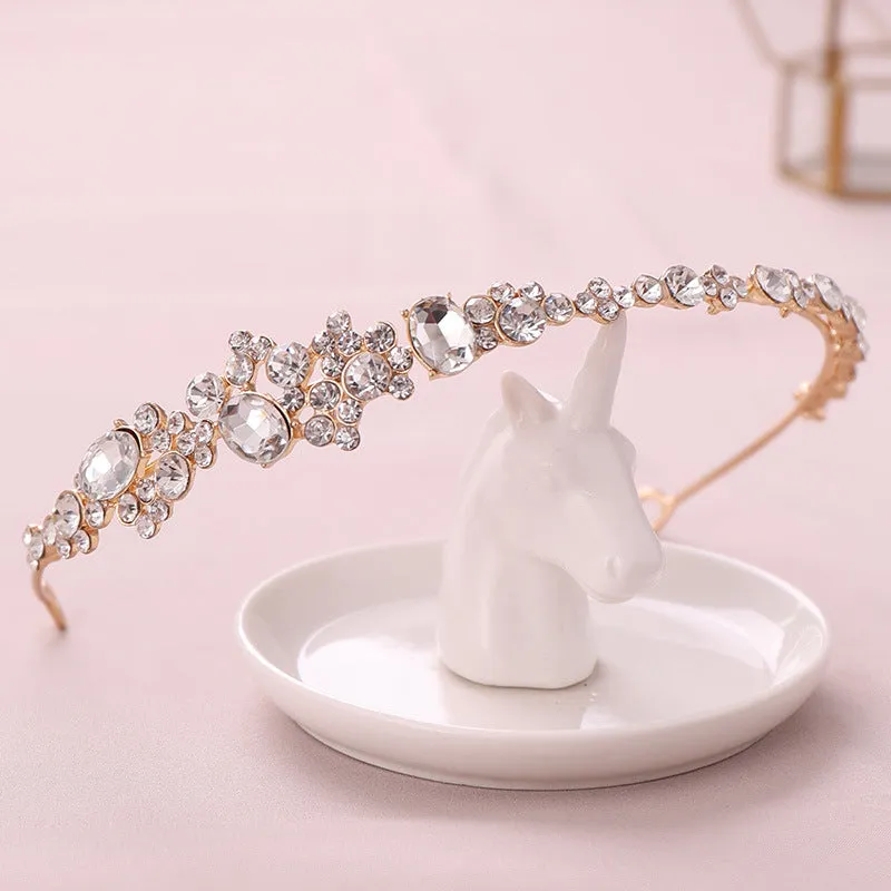 New Selling Rhinestones Hairband Crown Wedding Dress Accessories CN25 sold by ChicSew product image thumbnail 5