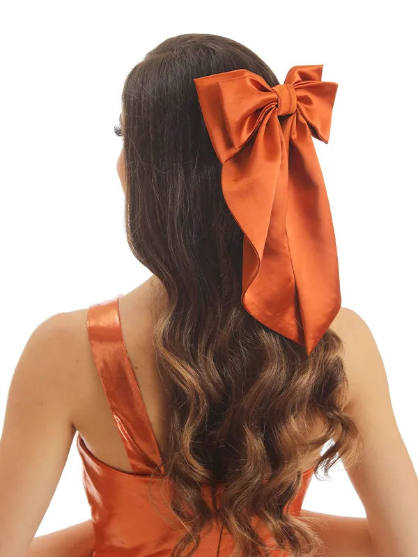Bow Satin Hair Clip sold by ChicSew product image thumbnail 3