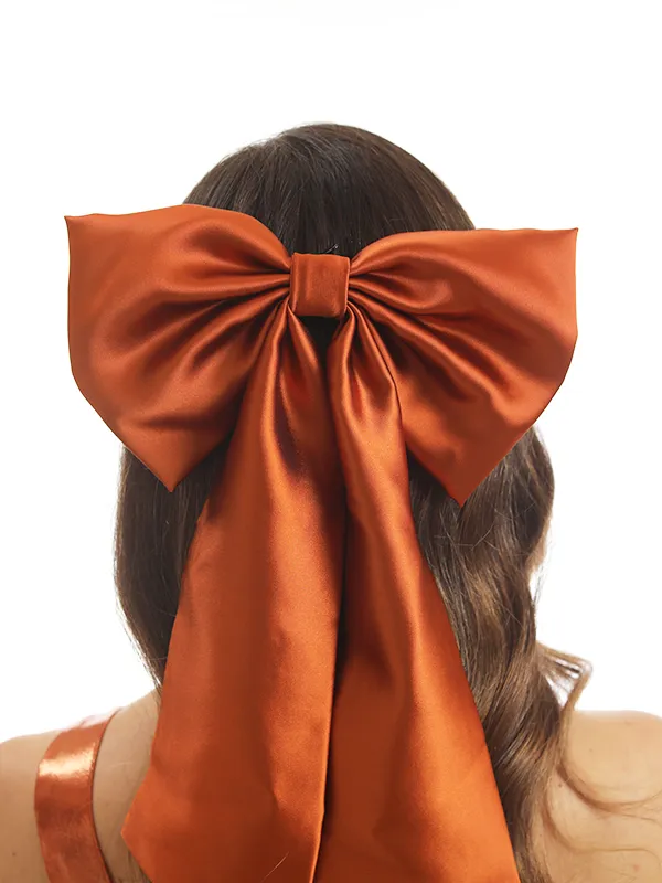 Bow Satin Hair Clip sold by ChicSew product image thumbnail 2