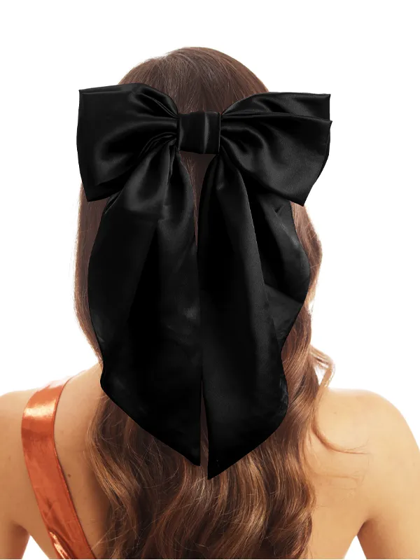 Bow Satin Hair Clip sold by ChicSew product image thumbnail 5