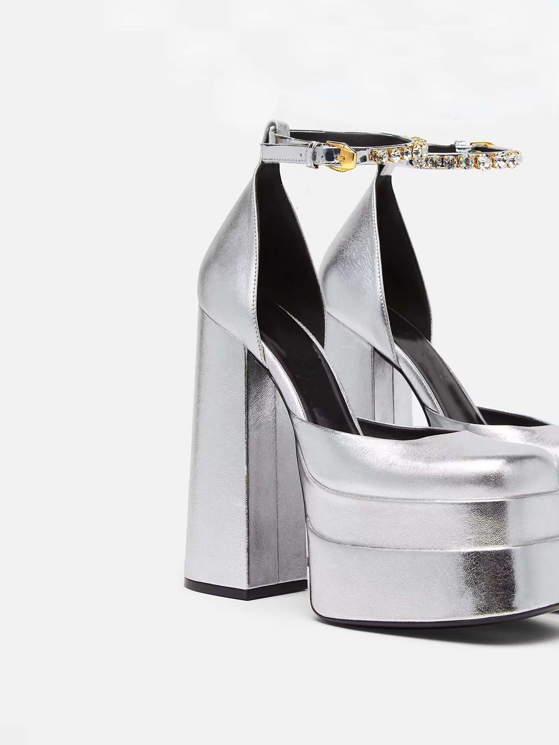 Womens Platform Wedding Shoes High Heel Party Evening Sandals sold by ChicSew product image thumbnail 4