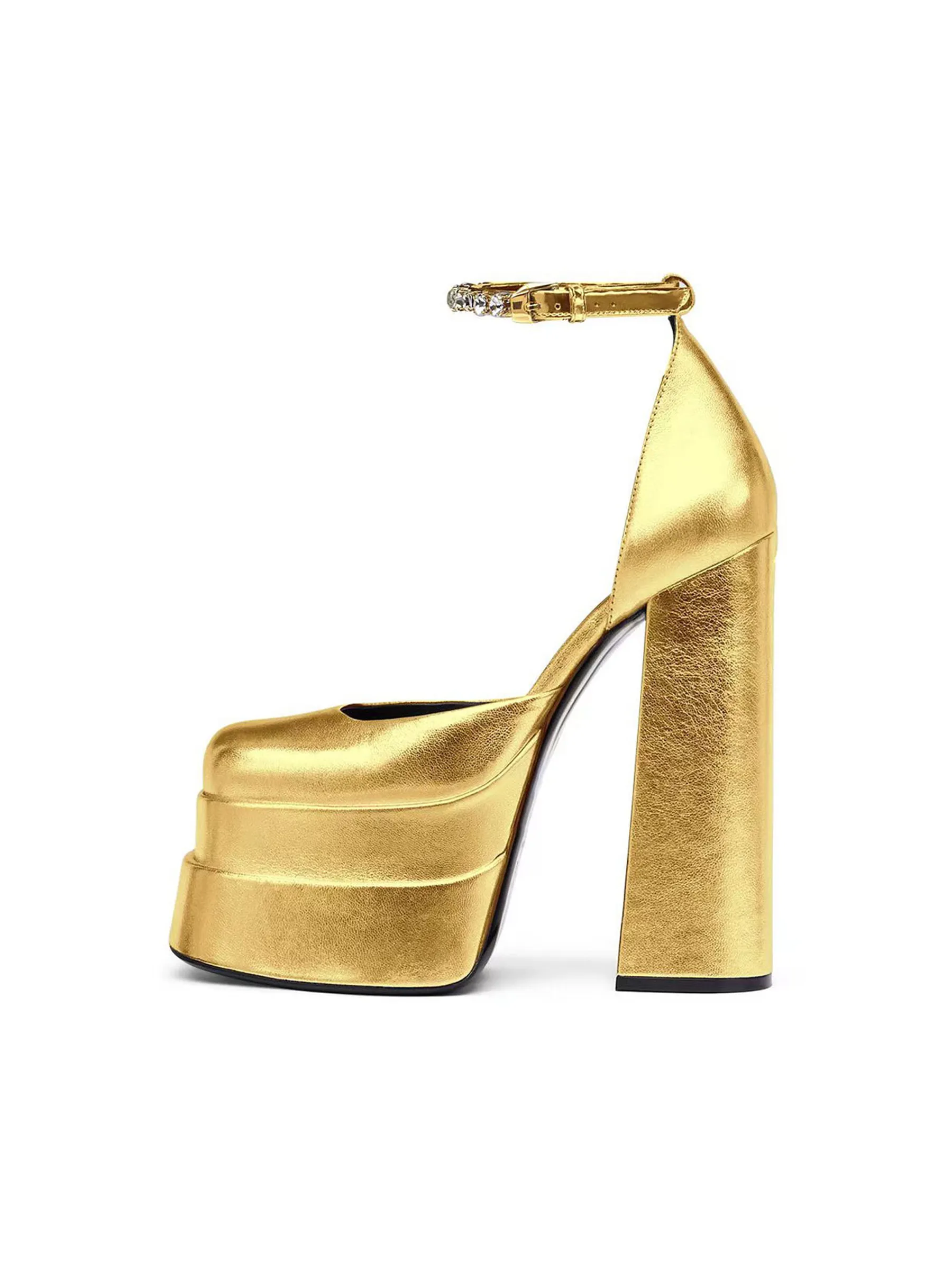 Womens Platform Wedding Shoes High Heel Party Evening Sandals sold by ChicSew product image thumbnail 5