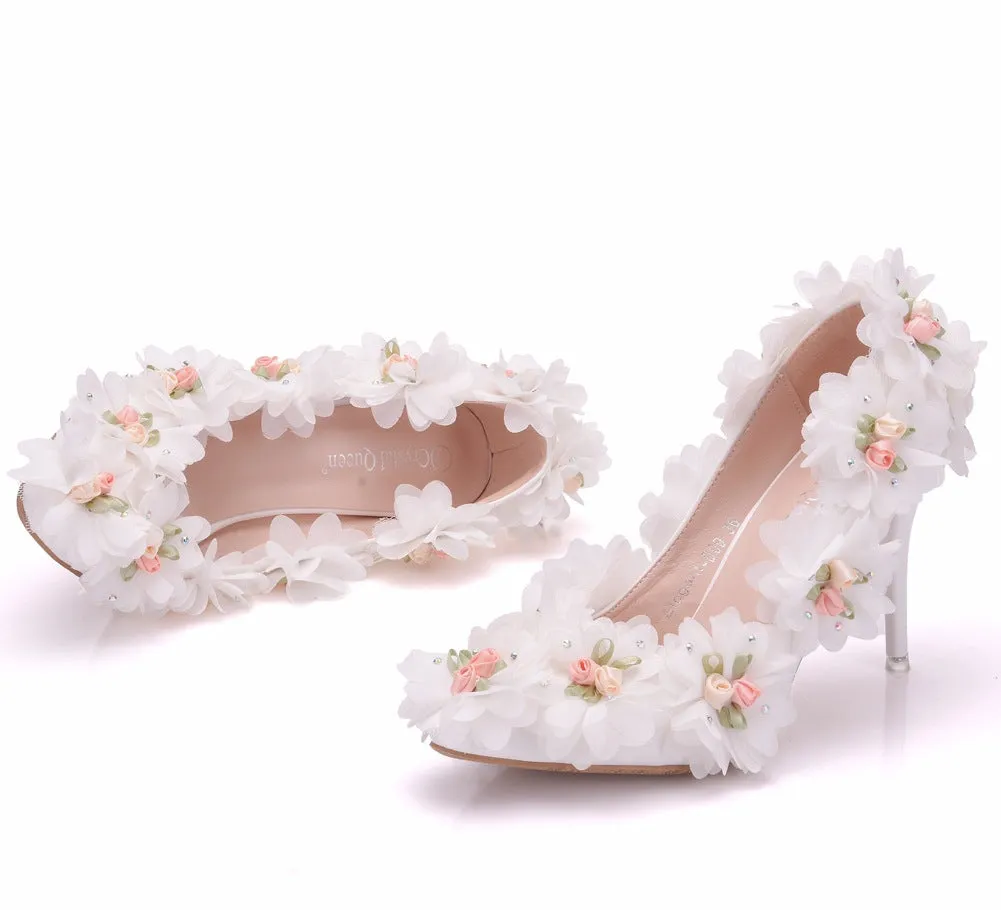 Women's Wedding Shoes Fashionable and Sexy Pedicure Slimming High Heels sold by ChicSew product image thumbnail 2