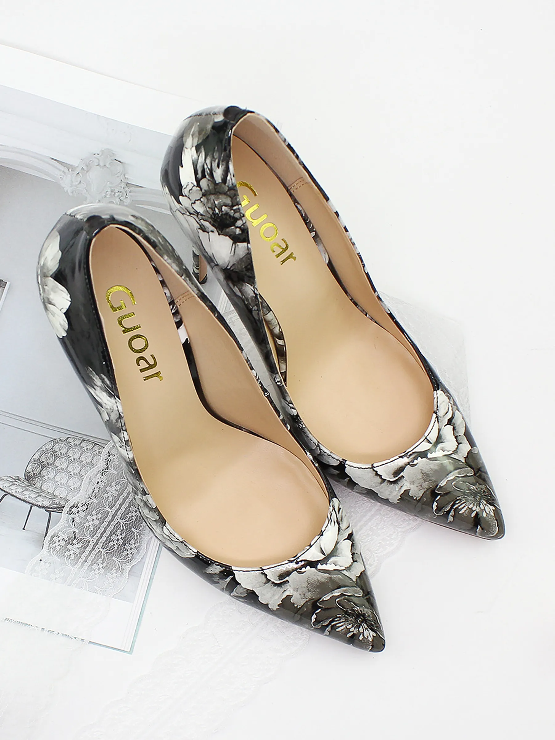 Women's Pointed Toe High Heel Stiletto Pumps Wedding Dress Shoes sold by ChicSew product image thumbnail 5