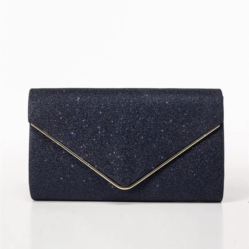 Glitter Evening Bags Formal Clutches Wedding Purses Party Dressy Clutch Purse Cocktail Prom Handbags sold by ChicSew product image thumbnail 2