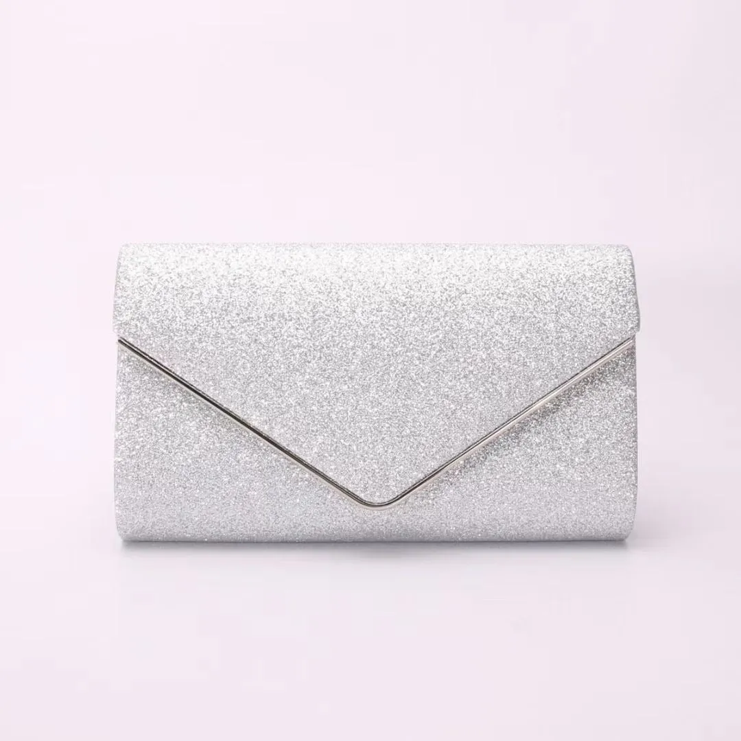 Glitter Evening Bags Formal Clutches Wedding Purses Party Dressy Clutch Purse Cocktail Prom Handbags sold by ChicSew product image thumbnail 3