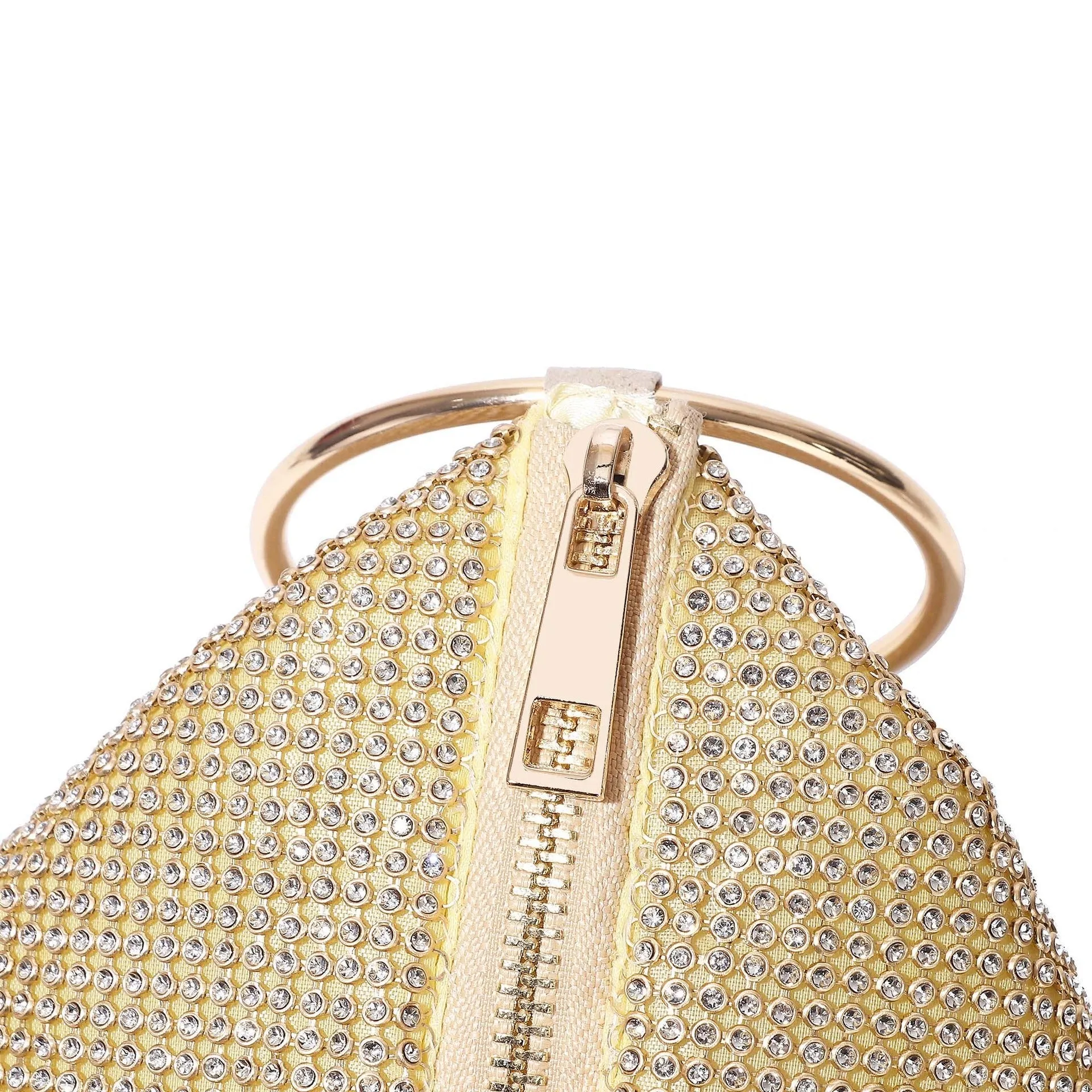 Bling Rhinestone Purse for Women, Glitter Clutch Handbag Bucket Evening Bag for Girls Wedding Party sold by ChicSew product image thumbnail 5