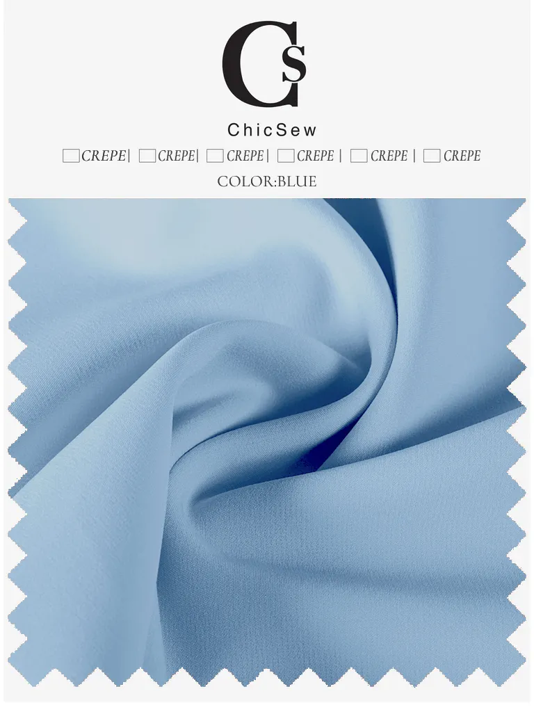 Crepe Fabric Swatch sold by ChicSew product image thumbnail 4