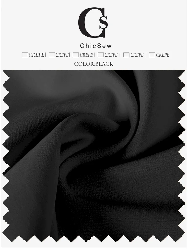 Crepe Fabric Swatch sold by ChicSew product image thumbnail 3