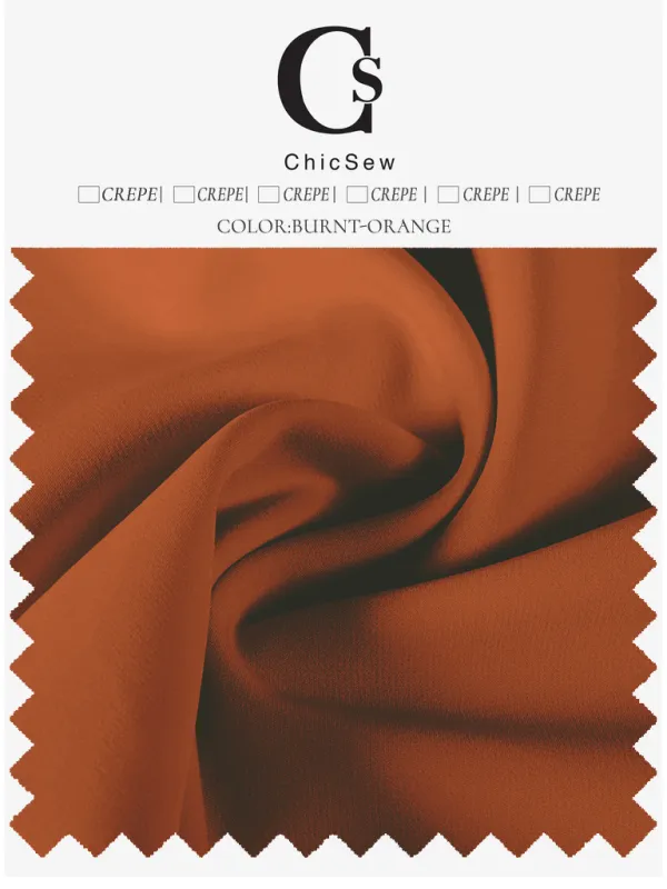 Crepe Fabric Swatch sold by ChicSew